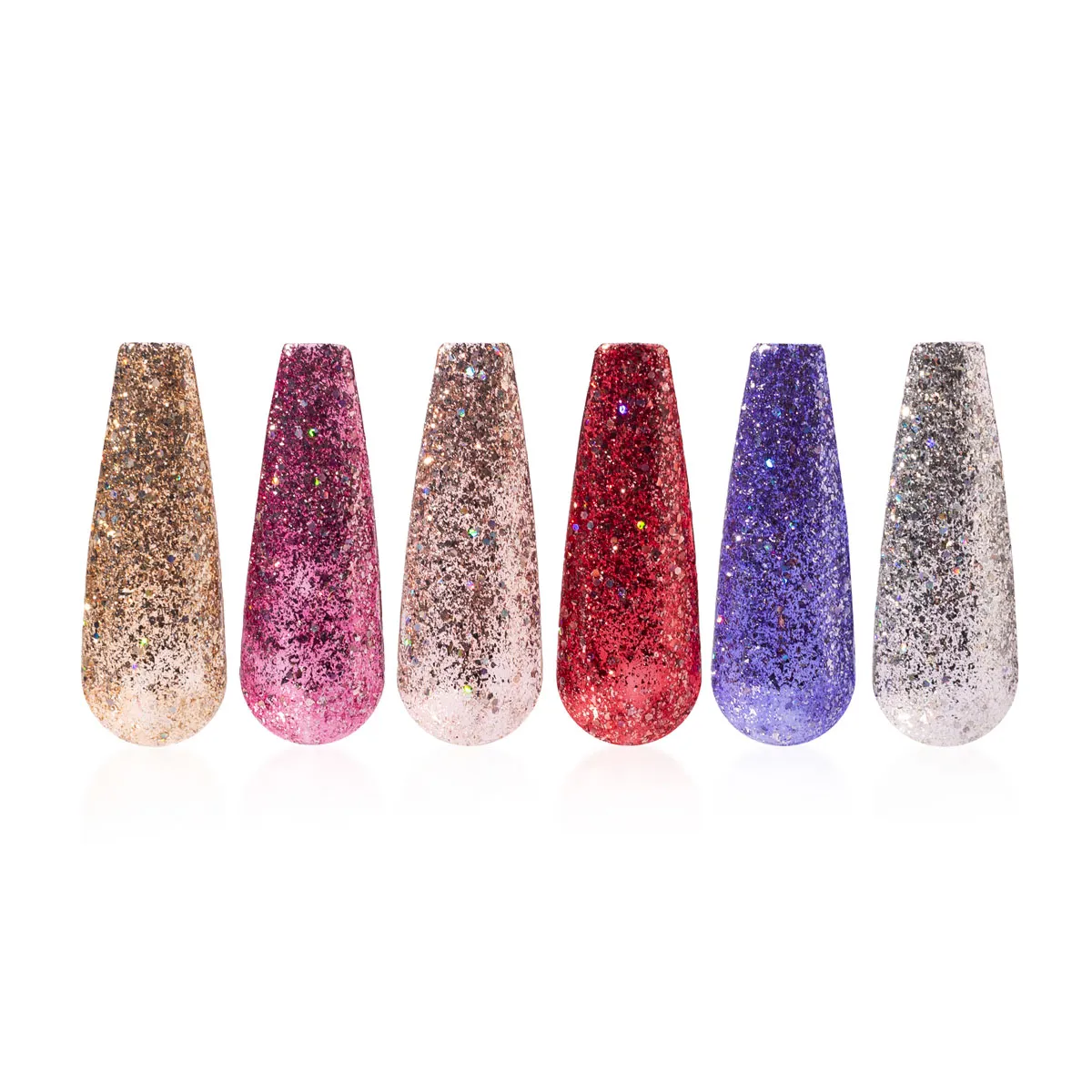 T.Shiny Diamond Party Gel 6 pzas