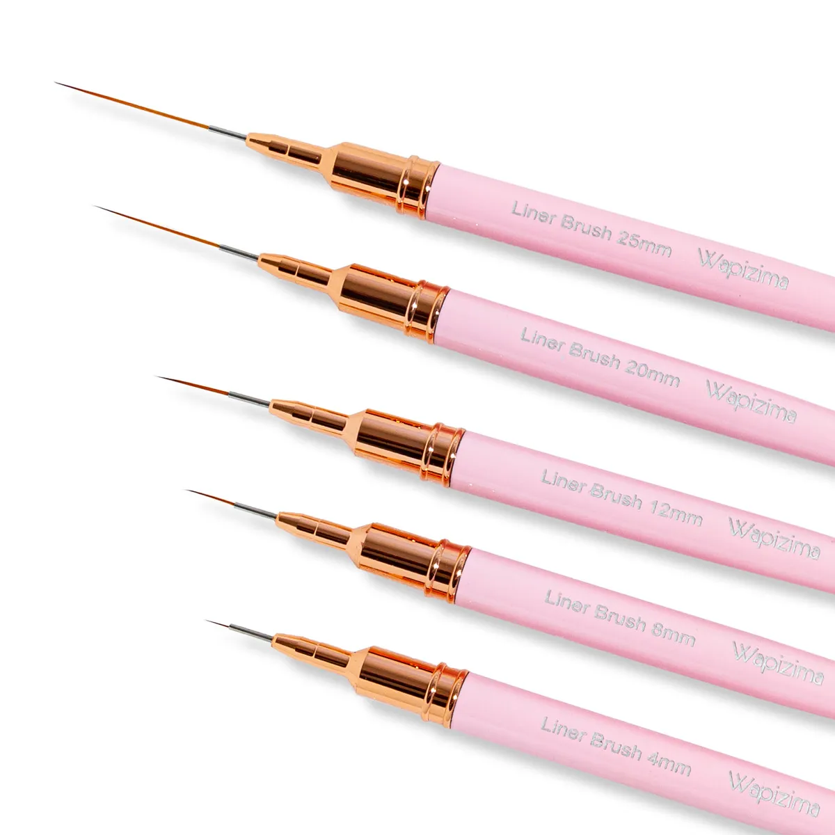 W.Pinceles Liner Brush 5 pzs 