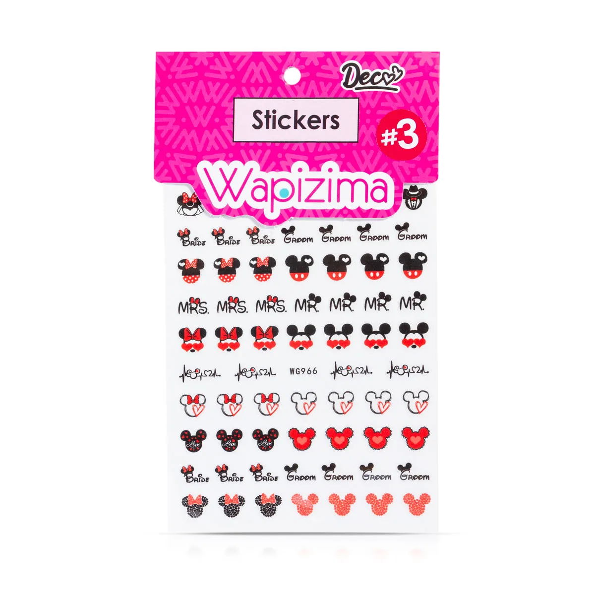 W. Sticker Love 03